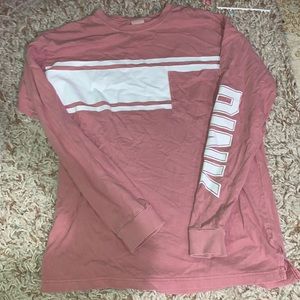 long sleeve PINK shirt